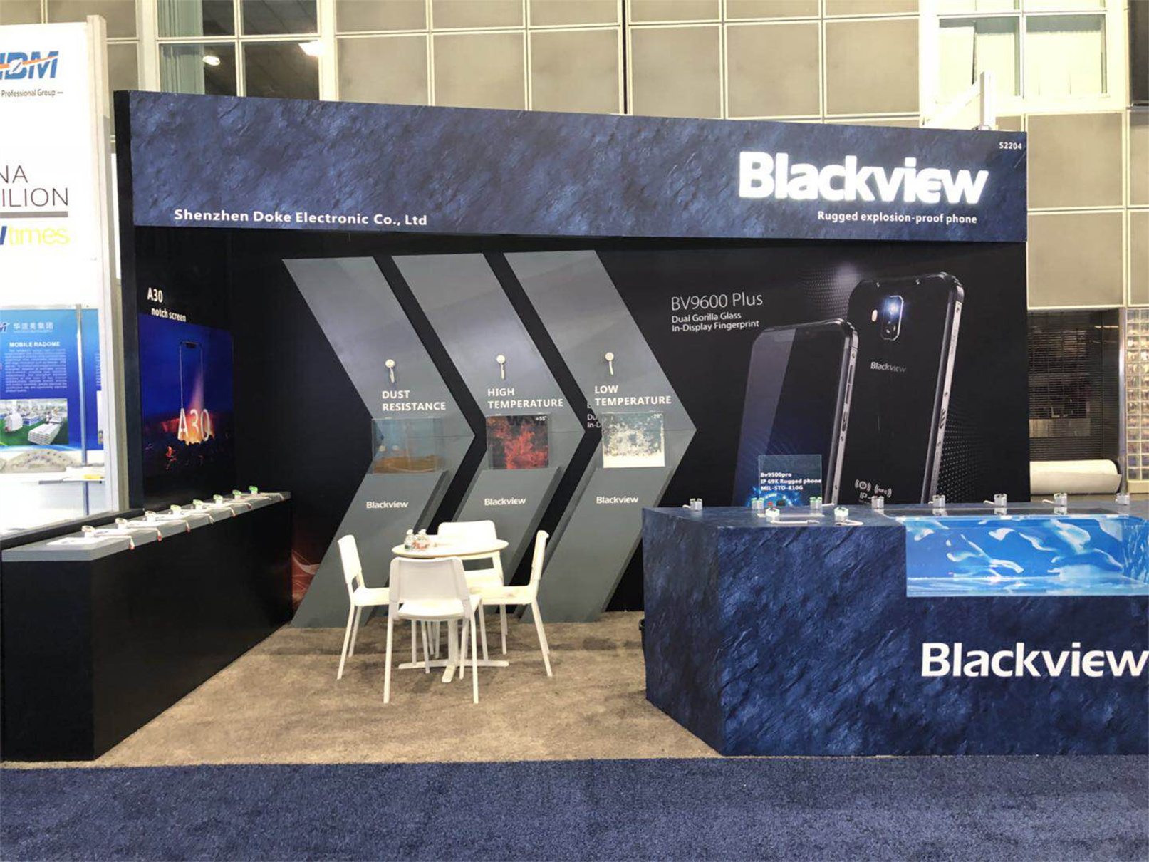 BlackView 10′ x 20′ CES Custom Trade Show Booth