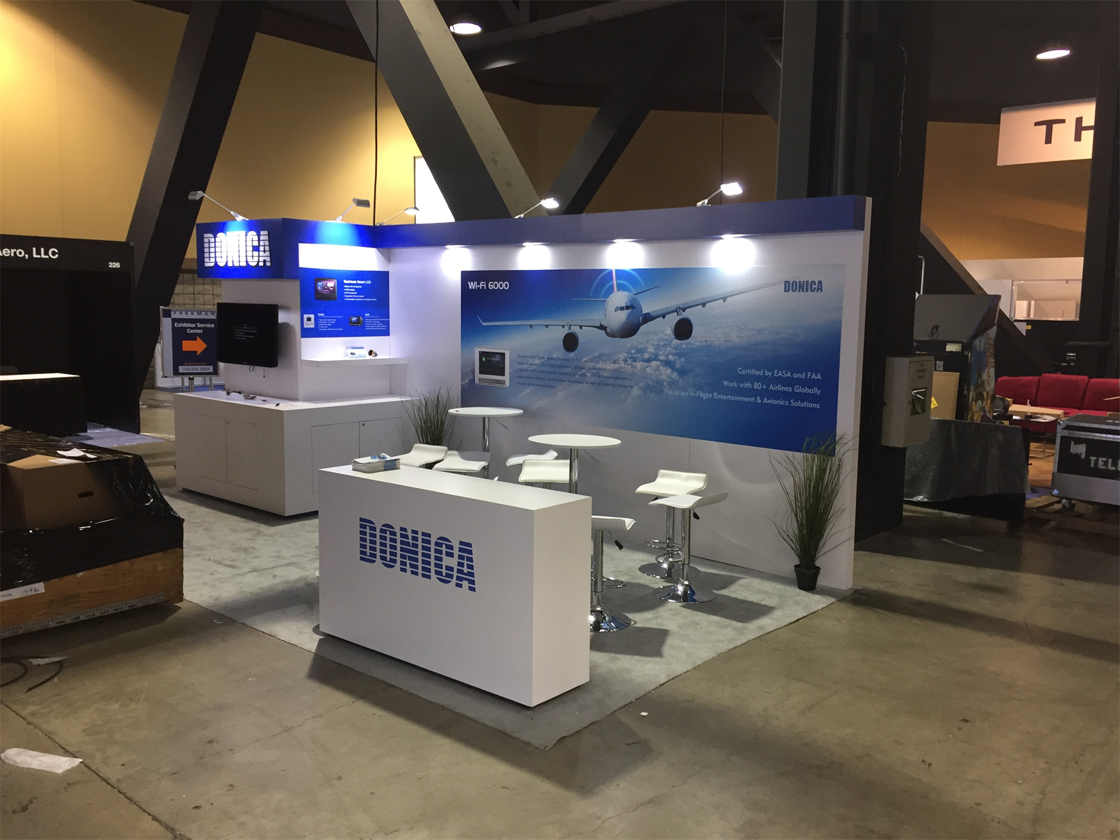 Donica 10′ x 20′ Licensing Expo Trade Show Booth Rental Las Vegas