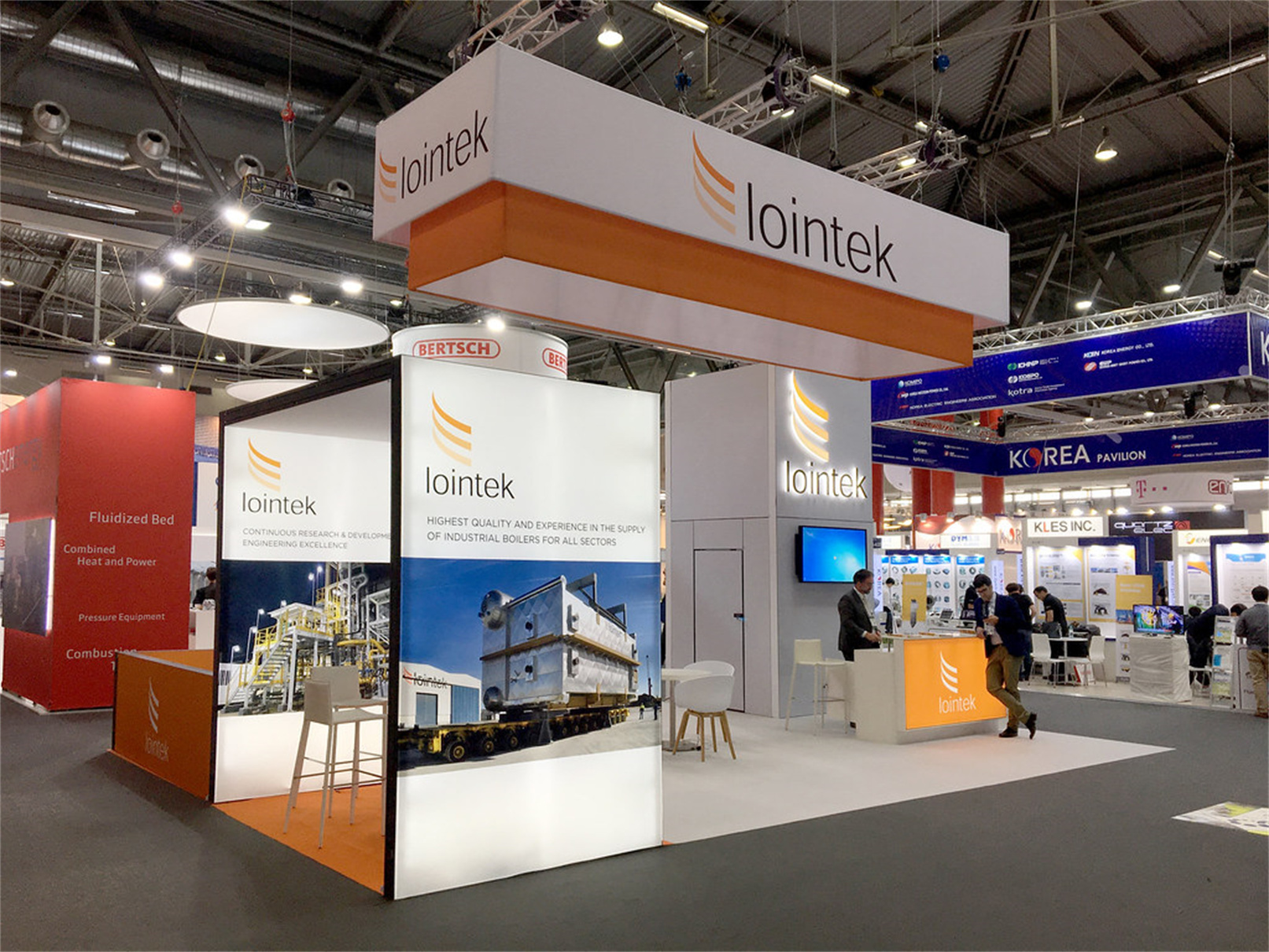 Lointek 20′ x 30′ WPMA Custom Booth Displays For Trade Show