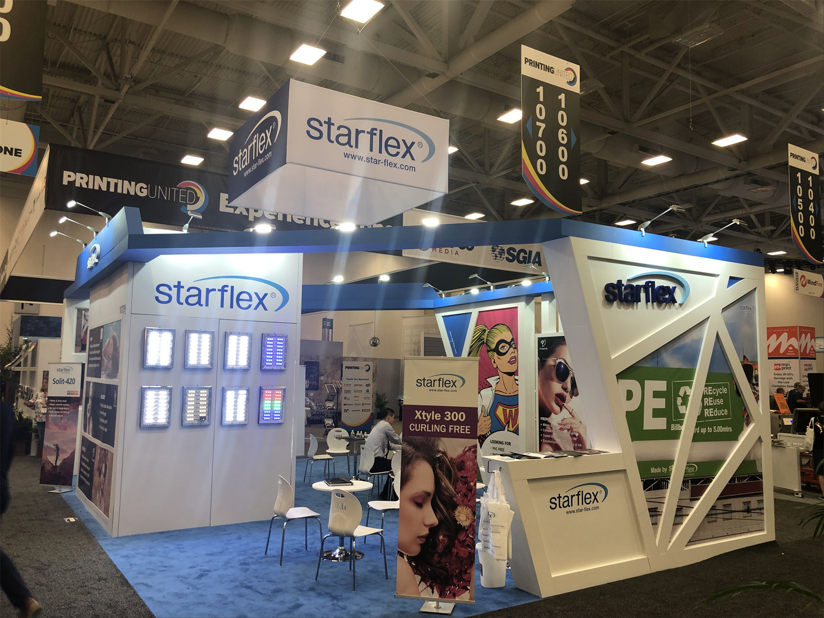 Starflex 20′ x 30′ PPAI Custom Trade Show Booth