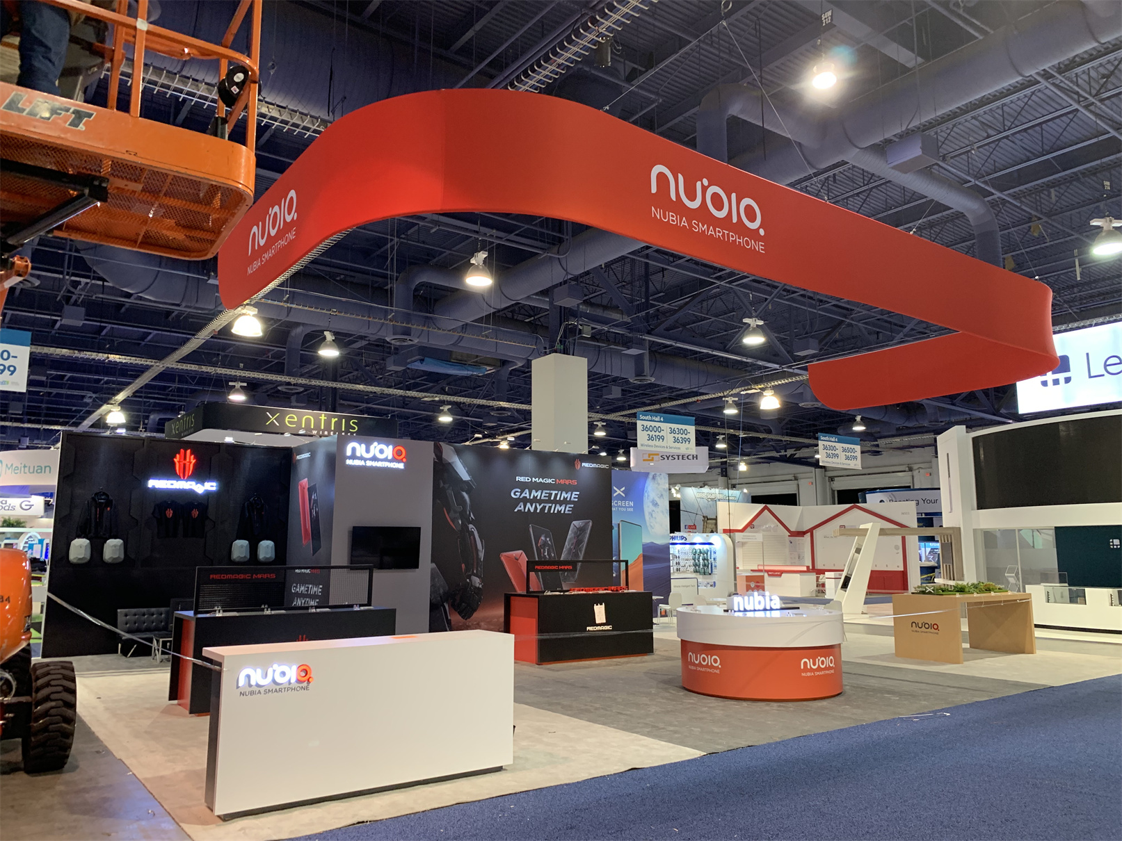 Nuoio 30′ x 50′ CES Custom Trade Show Booth