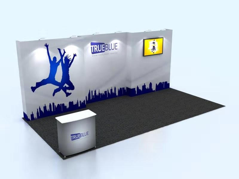 R2 10′ x 20′ Custom Trade Show Booth Design