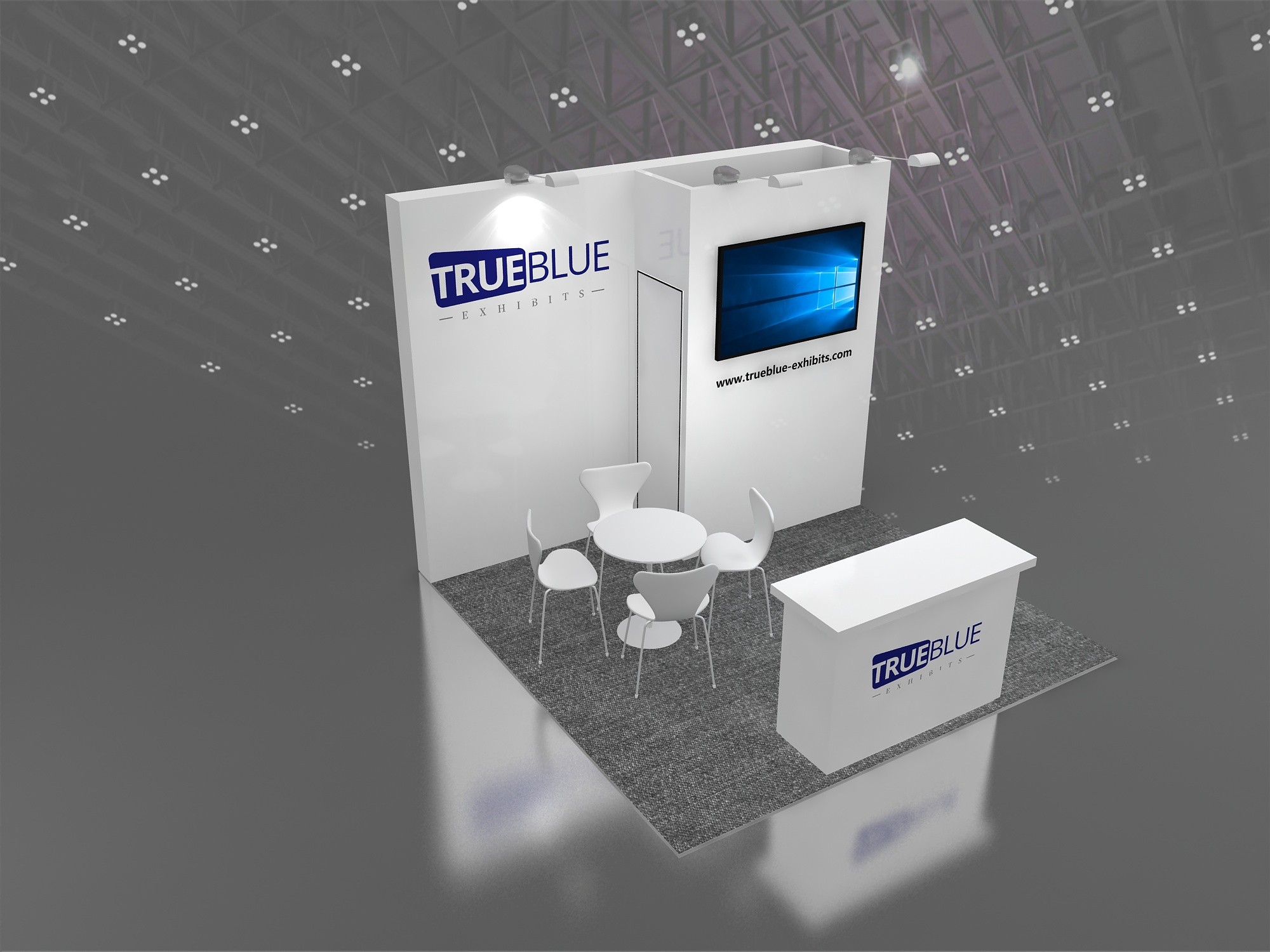 T14 10′ x 10′ Custom Trade Show Booth Design