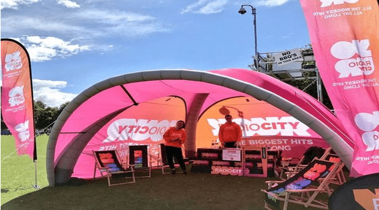 Use pop up tents in trade show and exhibition