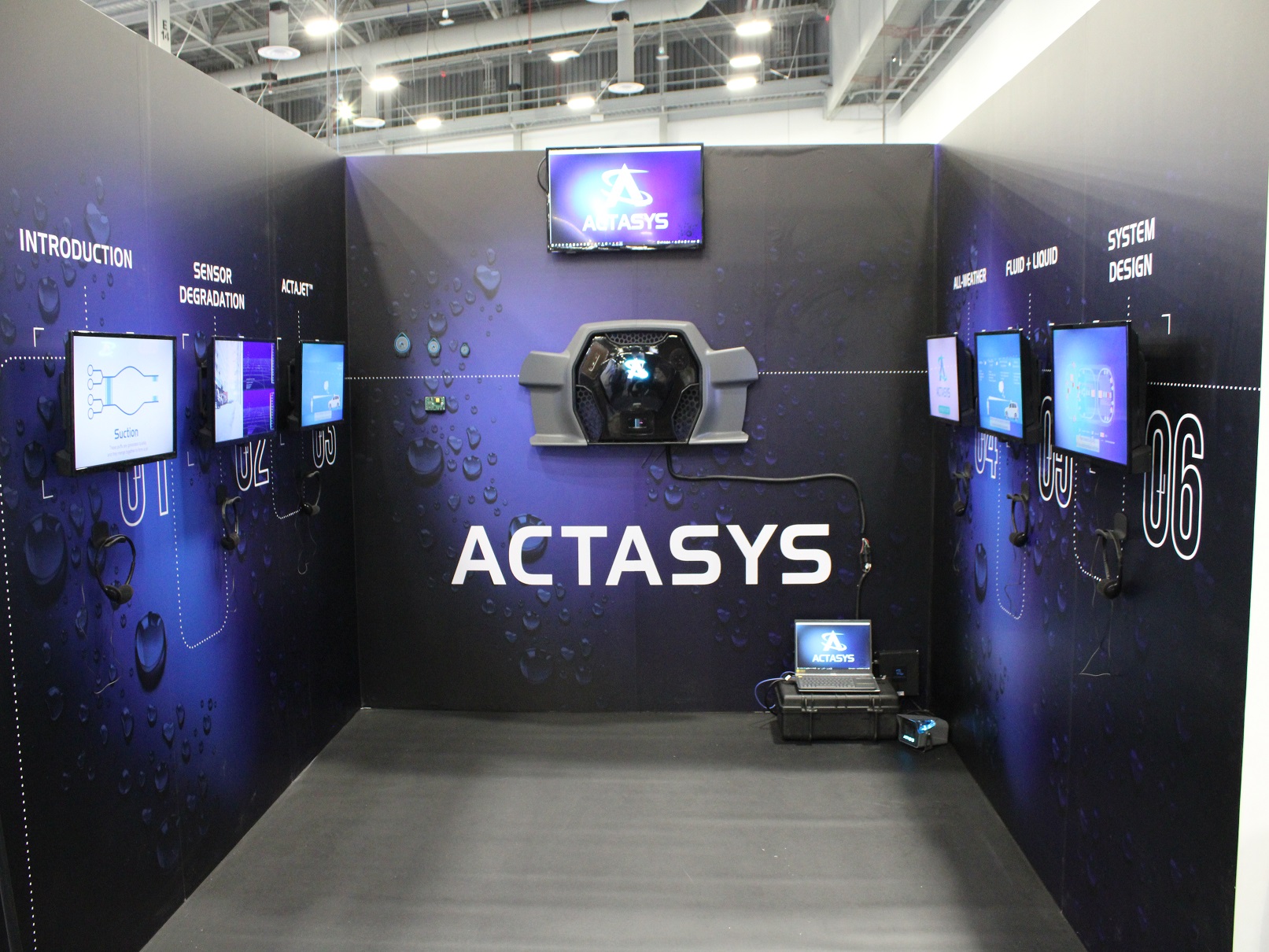 Actasyinc 10′ x 10′ CES Inline Custom Exhibits Rental