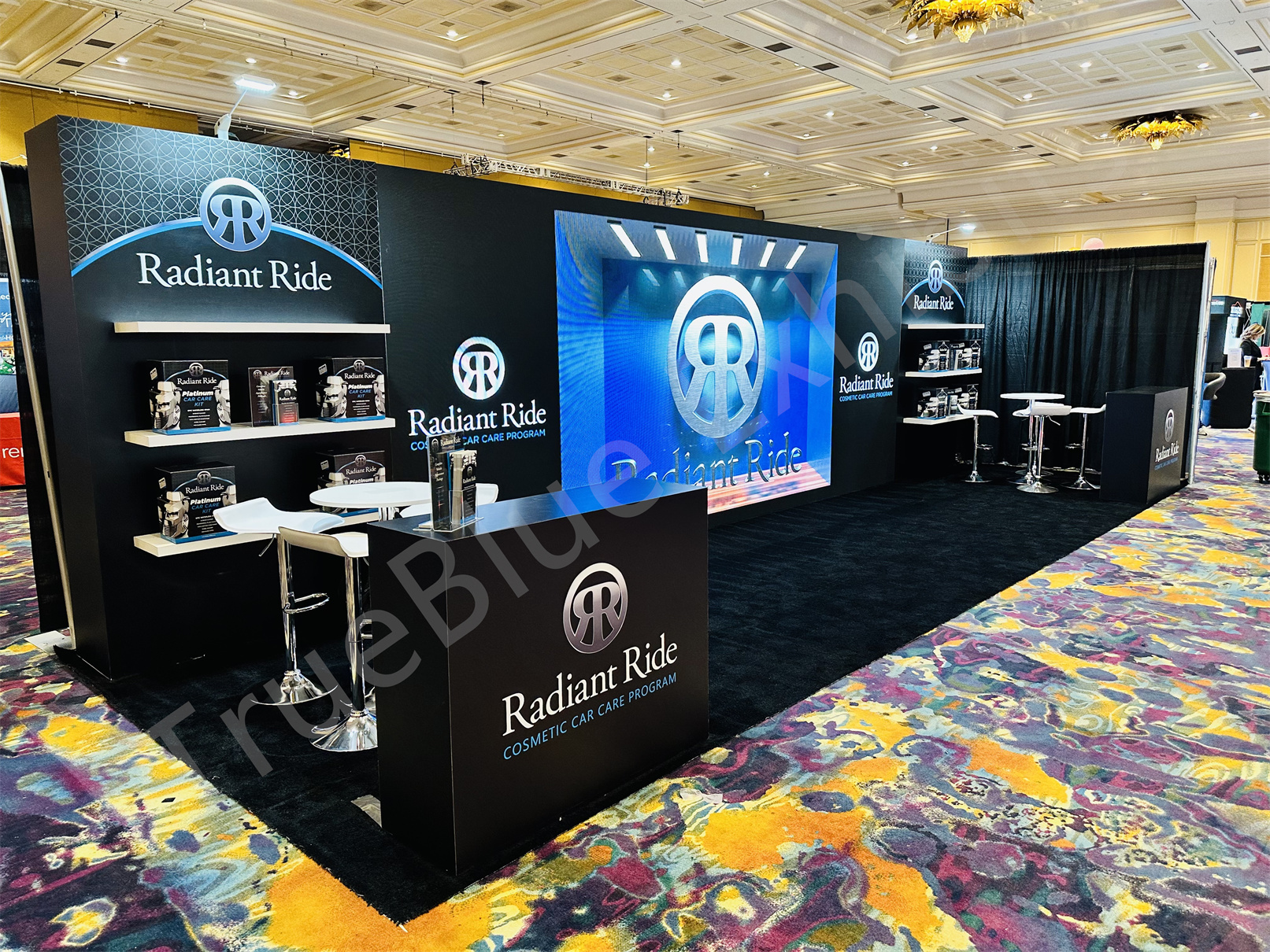 Radiant Ride Digital Dealer Conference 10′ x 30′ P3.9 LED Video Wall Booth